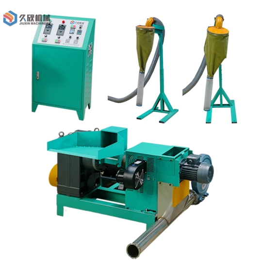 Máy đùn màng nhựa điện từ để tái chế PVC